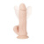 Orion Nature Skin Bendable RC Vibrator With Balls - Вібратор на присосці, 20.8х4.8 см - купити в Києві, Україні